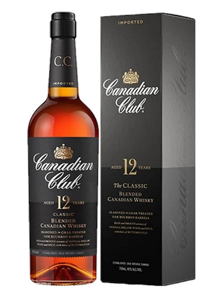 Canadian Club 12YO - Rượu Tây Bảo Trung